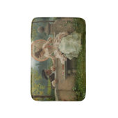 Romantische Gesprek in het Park Badmat (Voorkant Verticaal)