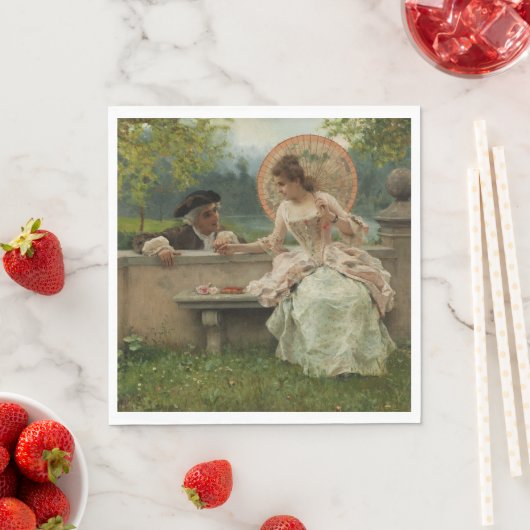 Romantische Gesprek in het Park Servet (Insitu)