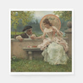 Romantische Gesprek in het Park Servet (Voorkant)