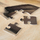 Romantische Giraffe Funny Jigsaw Puzzle Legpuzzel (Zijkant)