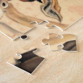 Romantische Giraffe - Gentleman - Funny Legpuzzel (Zijkant)