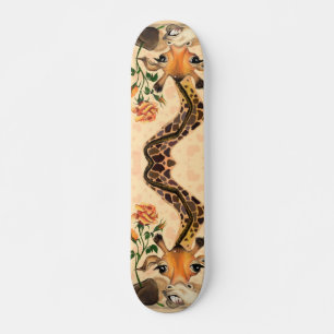 Romantische Giraffe - Gentleman - Funny - Persoonlijk Skateboard