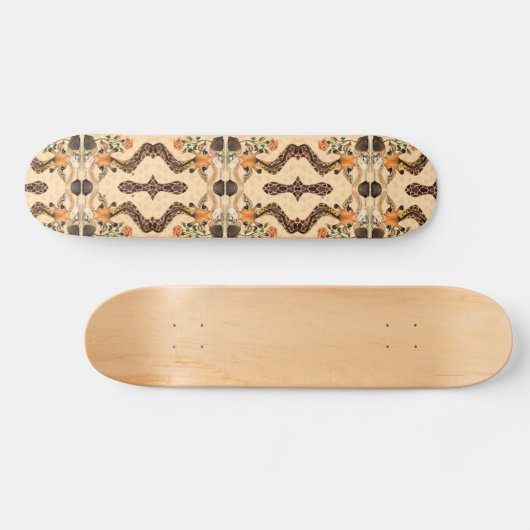 Romantische Giraffe - Gentleman - Funny Persoonlijk Skateboard (Horizontaal)
