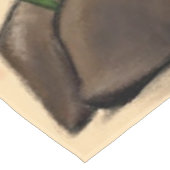 Romantische Giraffe - Gentleman - Funny Tafelkleed (Gekanteld)