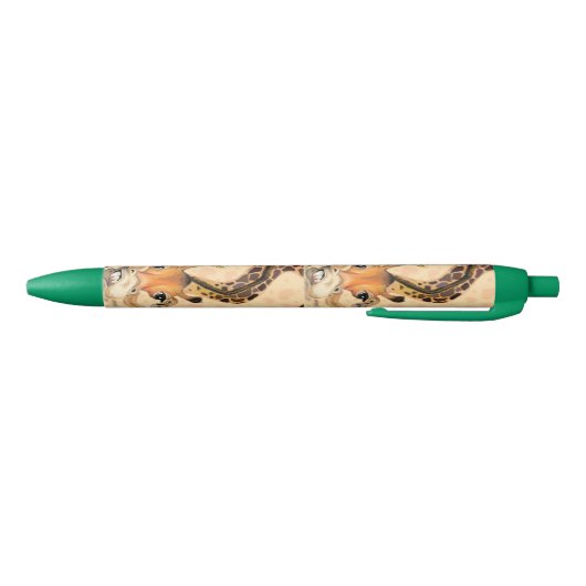 Romantische Giraffe - Gentleman - Funny Zwarte Inkt Pen (Bodem)