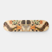 Romantische Giraffe - Gentleman - voeg Jouw tekst  Persoonlijk Skateboard (Horizontaal)
