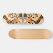 Romantische Giraffe - Gentleman - voeg Jouw tekst  Persoonlijk Skateboard (Horizontaal)