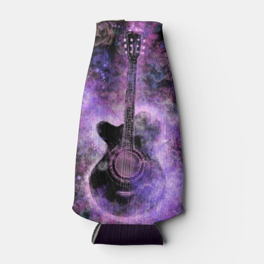 Romantische gitaar muziek fles koeler (Voorkant)