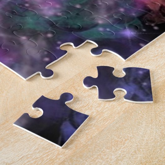 Romantische gitaarpuzzel legpuzzel (Zijkant)