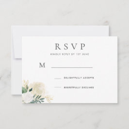 Romantische Glitter Rozen Huwelijksreactie Kaart