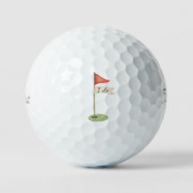 Romantische Golf Vlag "Ja, ik wil" Golf Trouwgesch