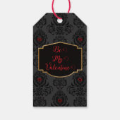 Romantische goth Valentijn Cadeaulabel (Achterkant)
