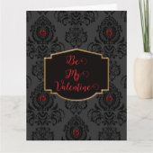 Romantische goth Valentijn Kaart (Voorkant)
