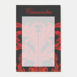  romantische Gothic in Blood Red gepersonaliseerd Post-it® Notes
