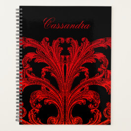 -Romantische Gothic in het bloedrood Planner