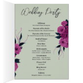 Romantische Gothic Lovers Elegant Bloemen Programm (Binnen (Rechts))