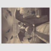 Romantische Gothic Victoriaans Beauty Dracula's Ki Tissuepapier (Voorkant)