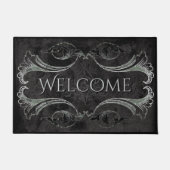 Romantische Gothic welkom Deurmat (Voorkant)