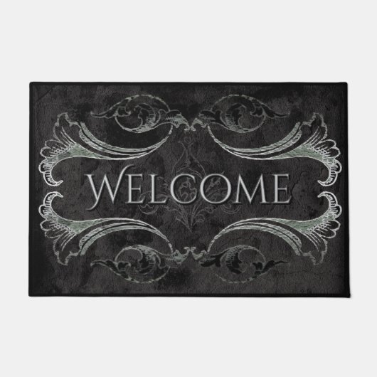 Romantische Gothic welkom Deurmat (Voorkant)