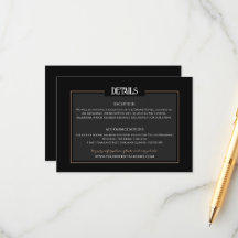 Romantische Gotische Bruiloft Minimalistische info