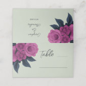 Romantische Gotische Liefhebbers Minimaal Elegant Plaatskaartje (Buitenkant ongevouwen)