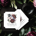 Romantische Gotische Waterverf Raven Floral Weddin Kartonnen Onderzetters<br><div class="desc">Deze gothic floral raven bruiloft ontwerp is voorzien van een eenvoudige, humeurige waterverf afbeelding van een raaf neergestreken op een boeket. Ideaal voor een romantische gothic bruiloft of een andere speciale gelegenheid. Het is prachtig geschikt voor een spookachtig thema evenement in de herfst of een uniek winterevenement in een casual...</div>