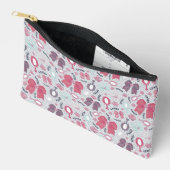 Romantische Grey Bows en Rozen Etui (Open)