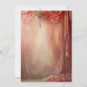 Romantische  grillige bruiloft rsvp save the date (Achterkant)