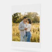 Romantische Groene Foto Acryl Bord (Hoek)