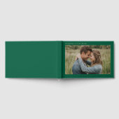 Romantische groene foto gastenboek (Volledig)