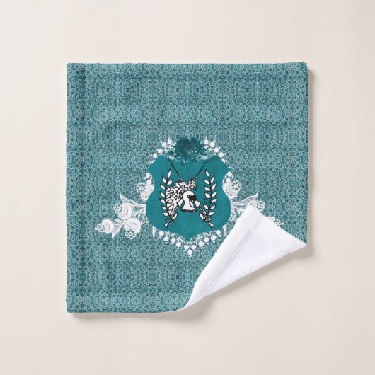 Romantische handdoekset bad handdoek (Wasdoekje)