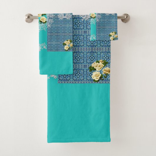 Romantische  handdoekset bad handdoek (Insitu)