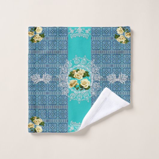 Romantische  handdoekset bad handdoek (Wasdoekje)