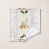 Romantische  handdoekset bad handdoek (Wasdoekje)