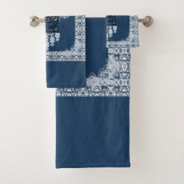 Romantische handdoekset bad handdoek