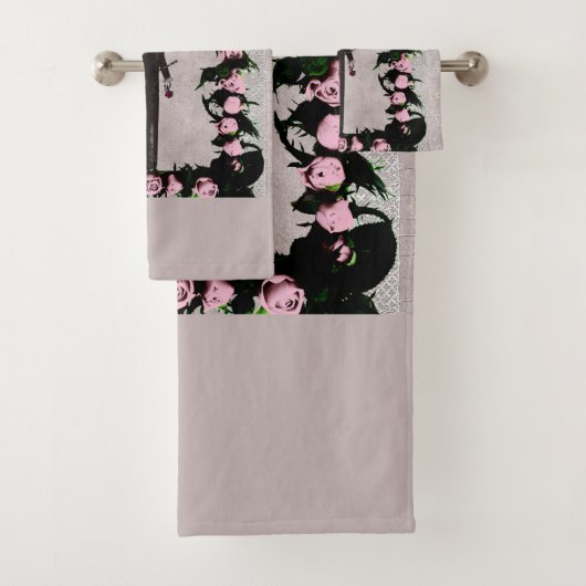 Romantische  handdoekset bad handdoek (Insitu)