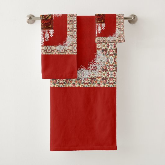 Romantische  handdoekset bad handdoek (Insitu)