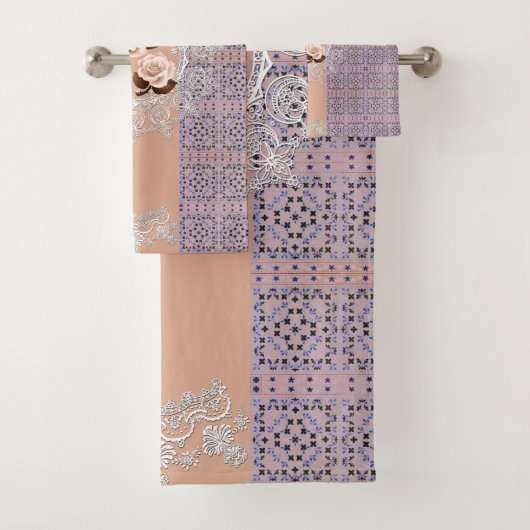 Romantische  handdoekset bad handdoek (Insitu)