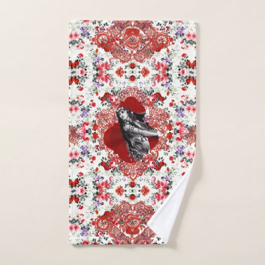 Romantische handdoekset bad handdoek (Handdoek)