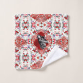 Romantische  handdoekset bad handdoek (Wasdoekje)