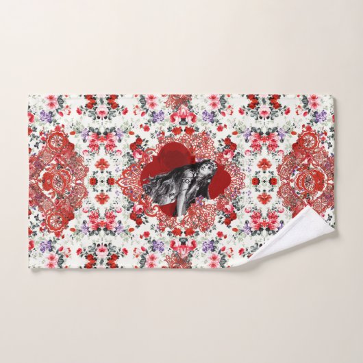 Romantische  handdoekset bad handdoek (Handdoek)