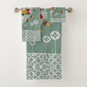 Romantische  handdoekset bad handdoek (Insitu)