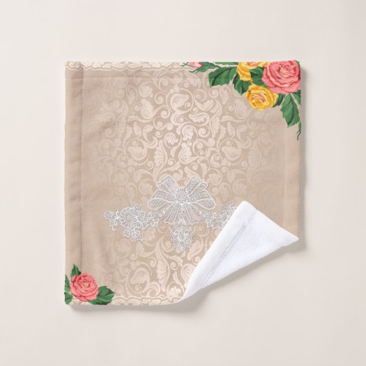 Romantische handdoekset bad handdoek (Wasdoekje)