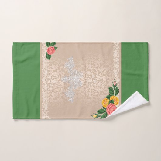 Romantische handdoekset bad handdoek (Handdoek)