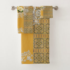 Romantische handdoekset bad handdoek