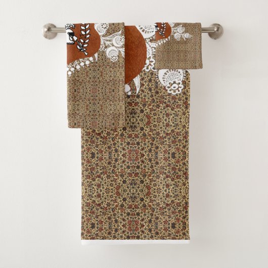 Romantische  handdoekset bad handdoek (Insitu)