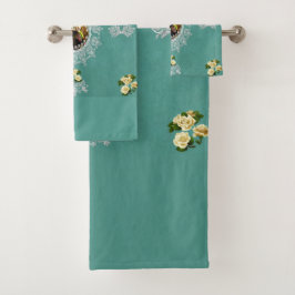 Romantische handdoekset bad handdoek