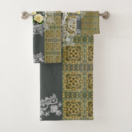 Romantische handdoekset bad handdoek