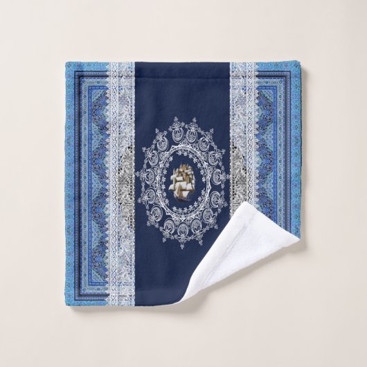 Romantische  handdoekset bad handdoek (Wasdoekje)