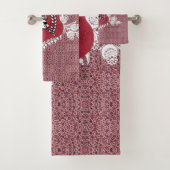Romantische  handdoekset bad handdoek (Insitu)